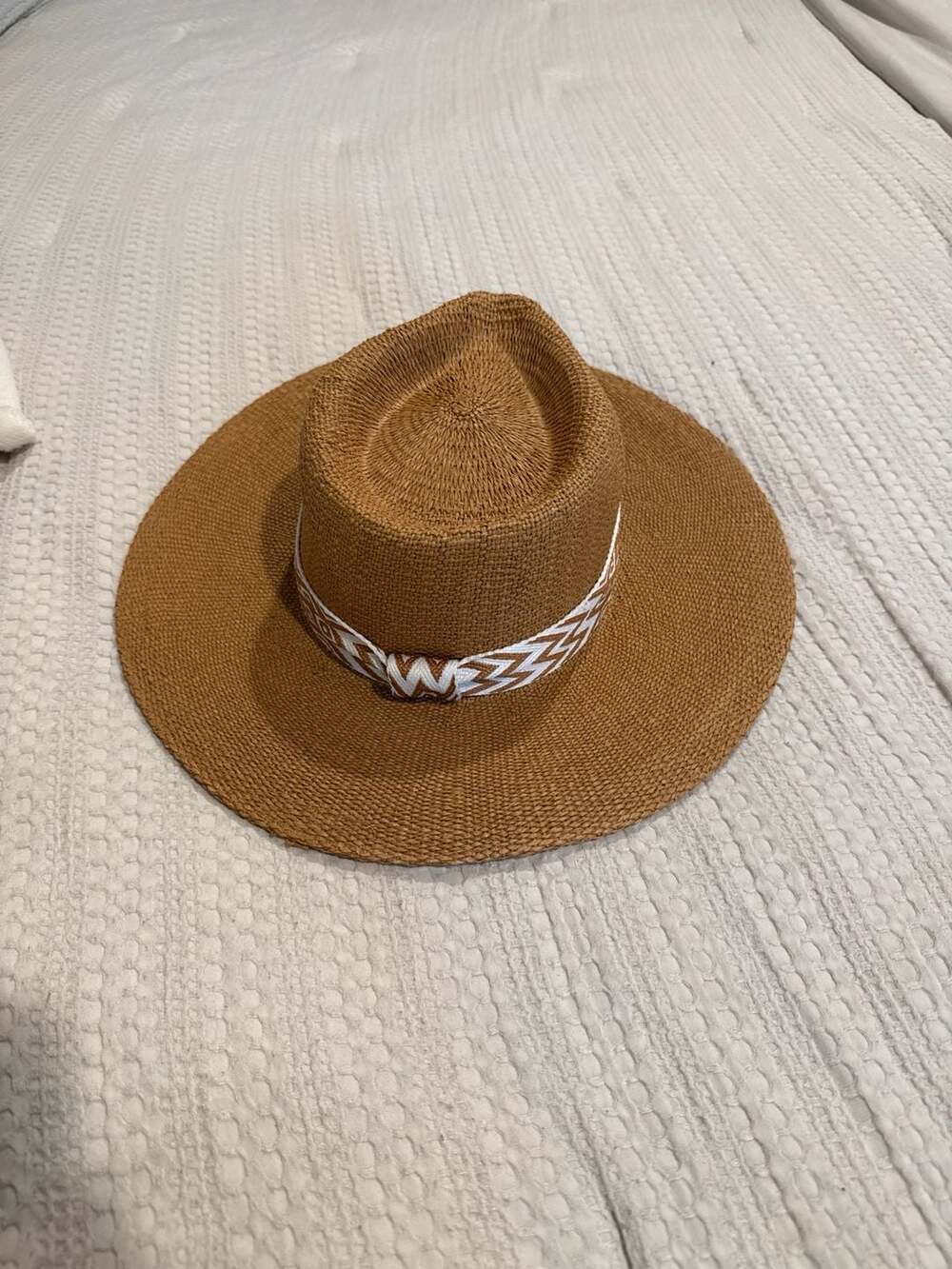 Nikki Beach Chelsea Toyo Straw Rancher Hat, One Size - Picture 4 of 6